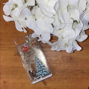 Glittery Christmas IPhone 8+ Case